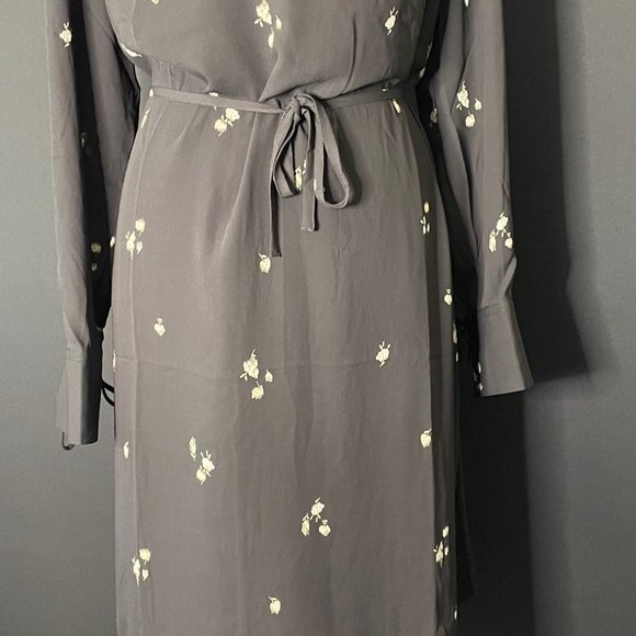 H&M Long Sleeve Dress Size XL New RRP $40.00 Lined - Picture 3 of 12